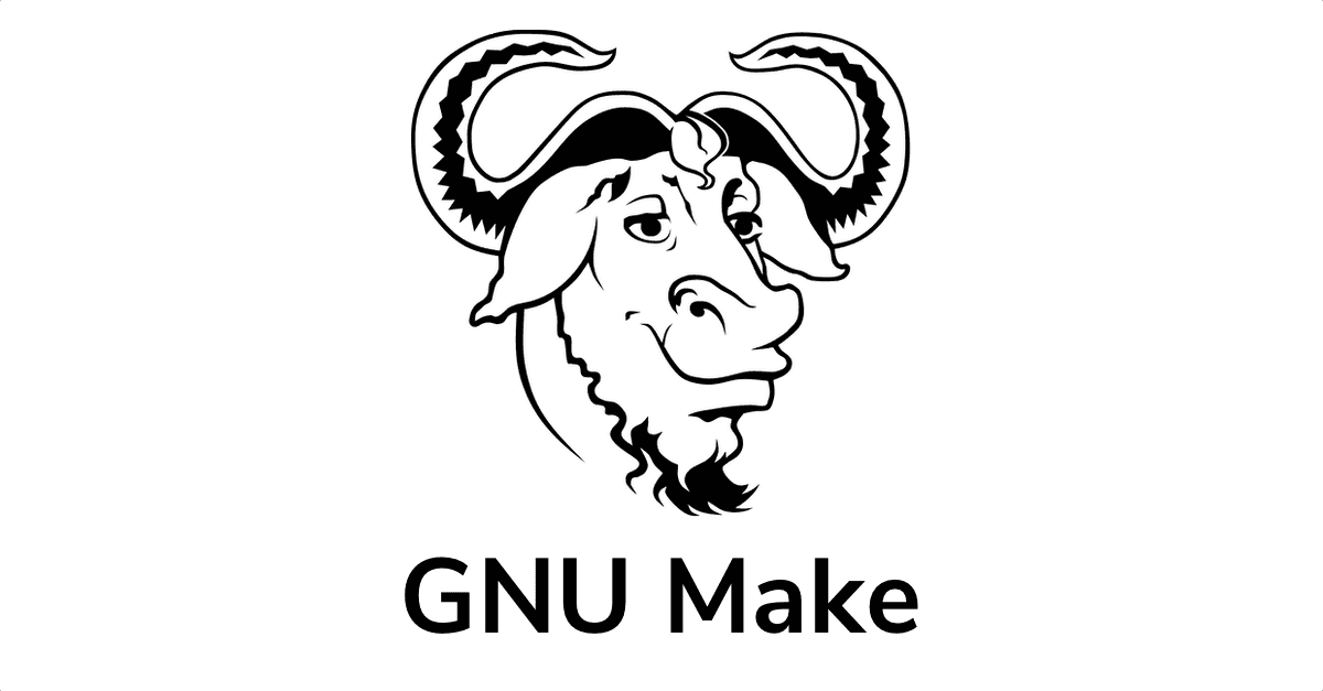 The GNU Make logo